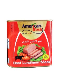 american fresh luncheon meat beef 320g