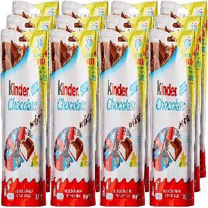 Kinder Mini Chocolate Packet, 12 x 108 Grams