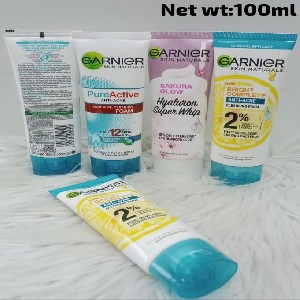 Garnier face wash 100ml