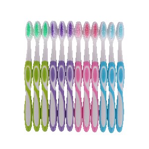 Gooral Multi-colored Toothbrush 12pis