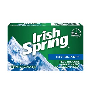 IRISH SPRING SOAP ICY BLAST  3pis